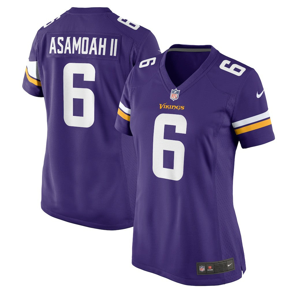 Brian Asamoah II Minnesota Vikings Women's Game Jersey - Purple for sale