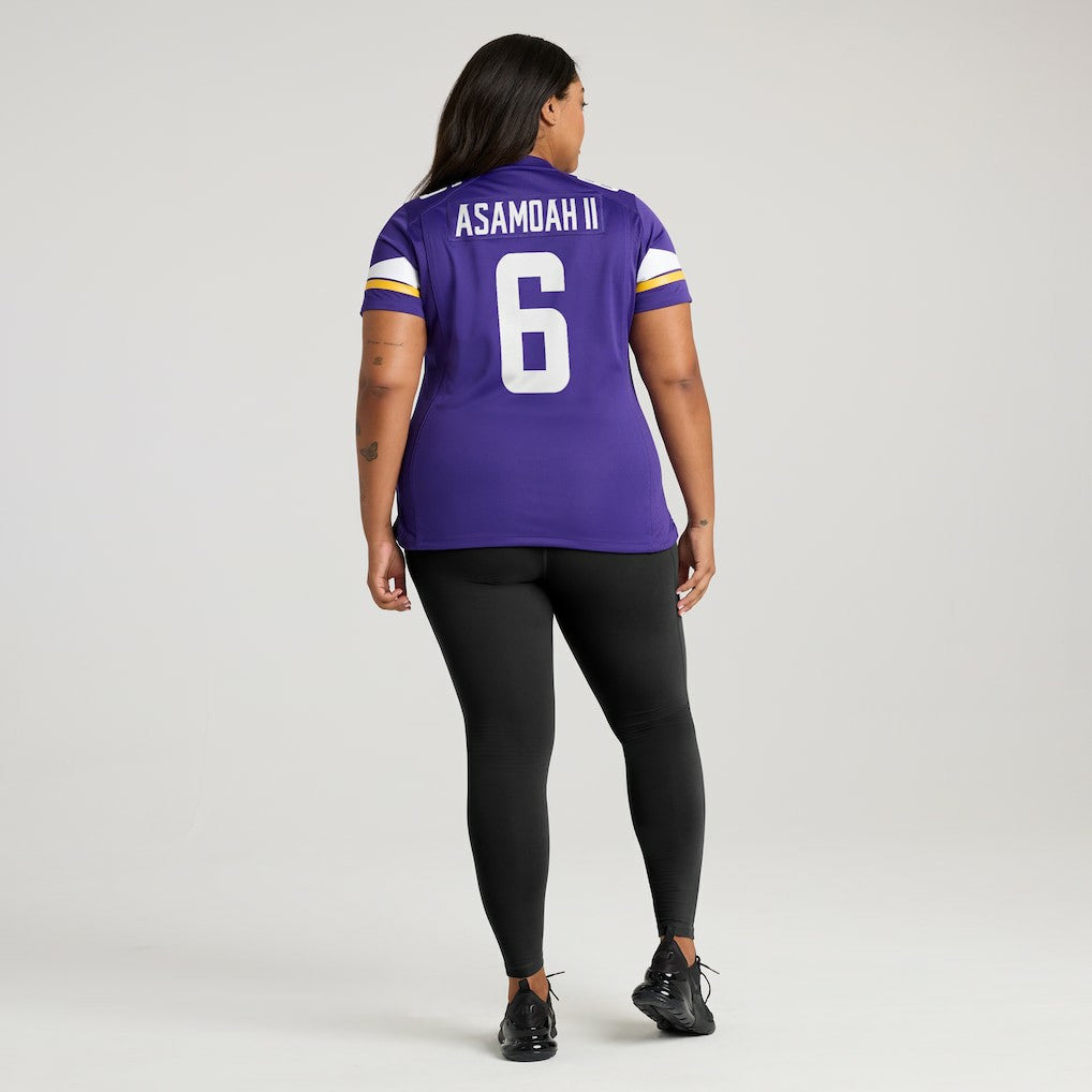 Brian Asamoah II Minnesota Vikings Women's Game Jersey - Purple for sale