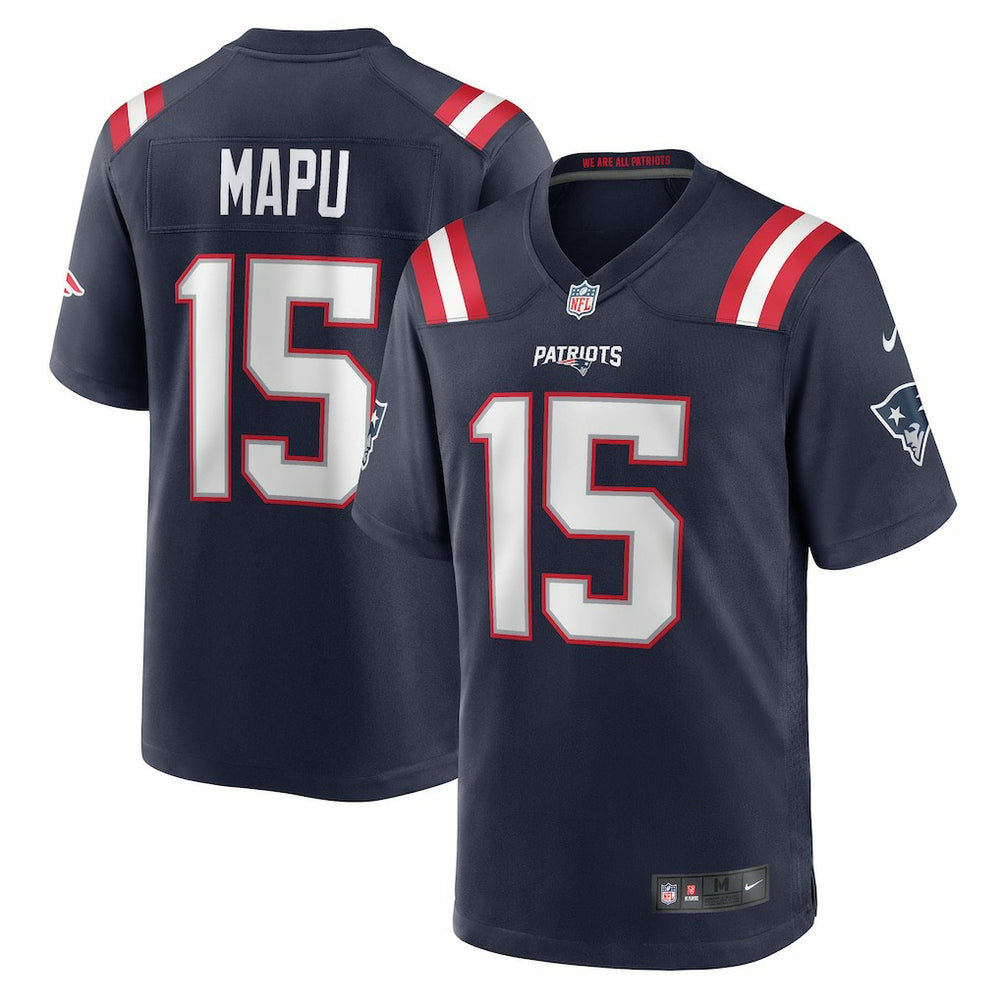 Marte Mapu New England Patriots Game Jersey - Navy outlet