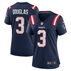 Demario Douglas New England Patriots Women's Game Jersey - Navy for sale