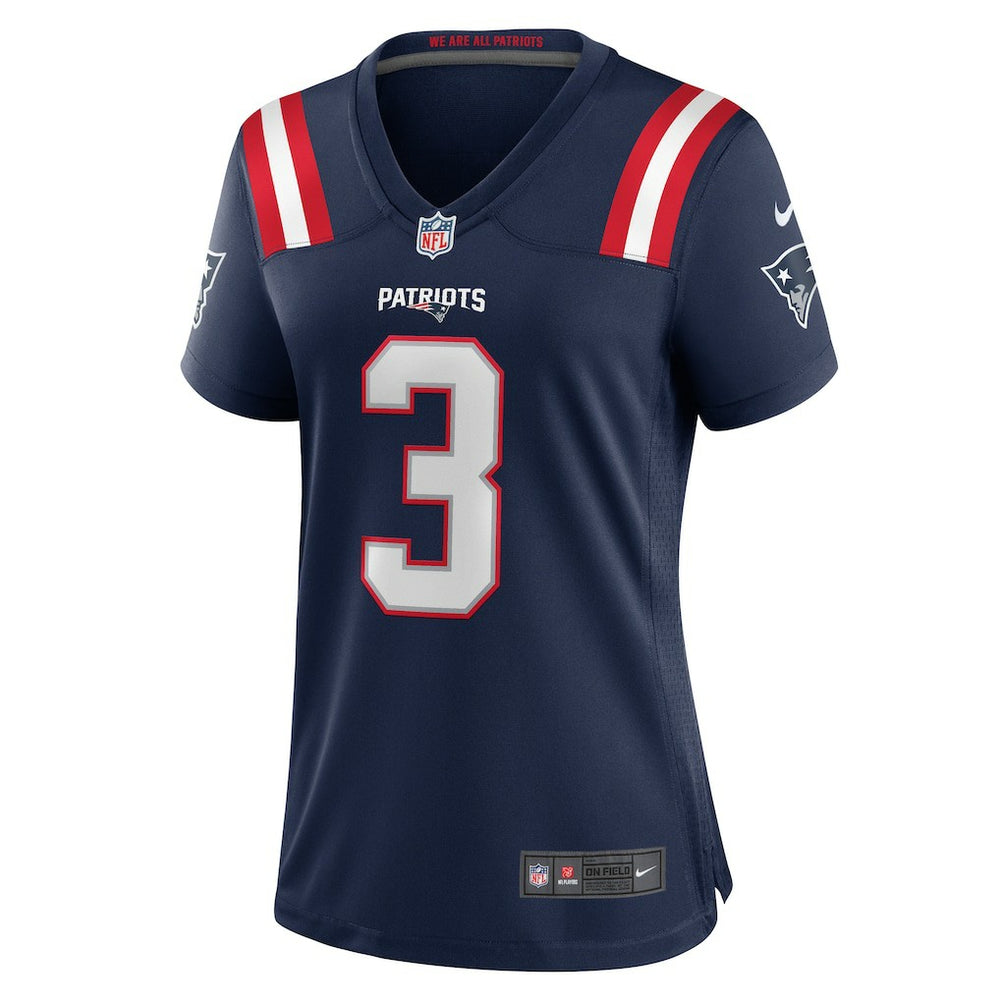Demario Douglas New England Patriots Women's Game Jersey - Navy for sale