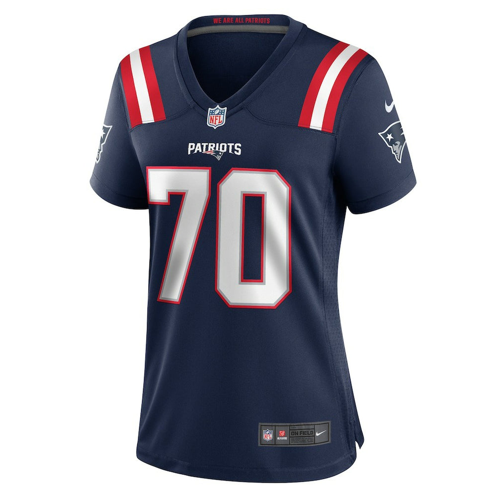 Caedan Wallace New England Patriots Women's Game Jersey - Navy online