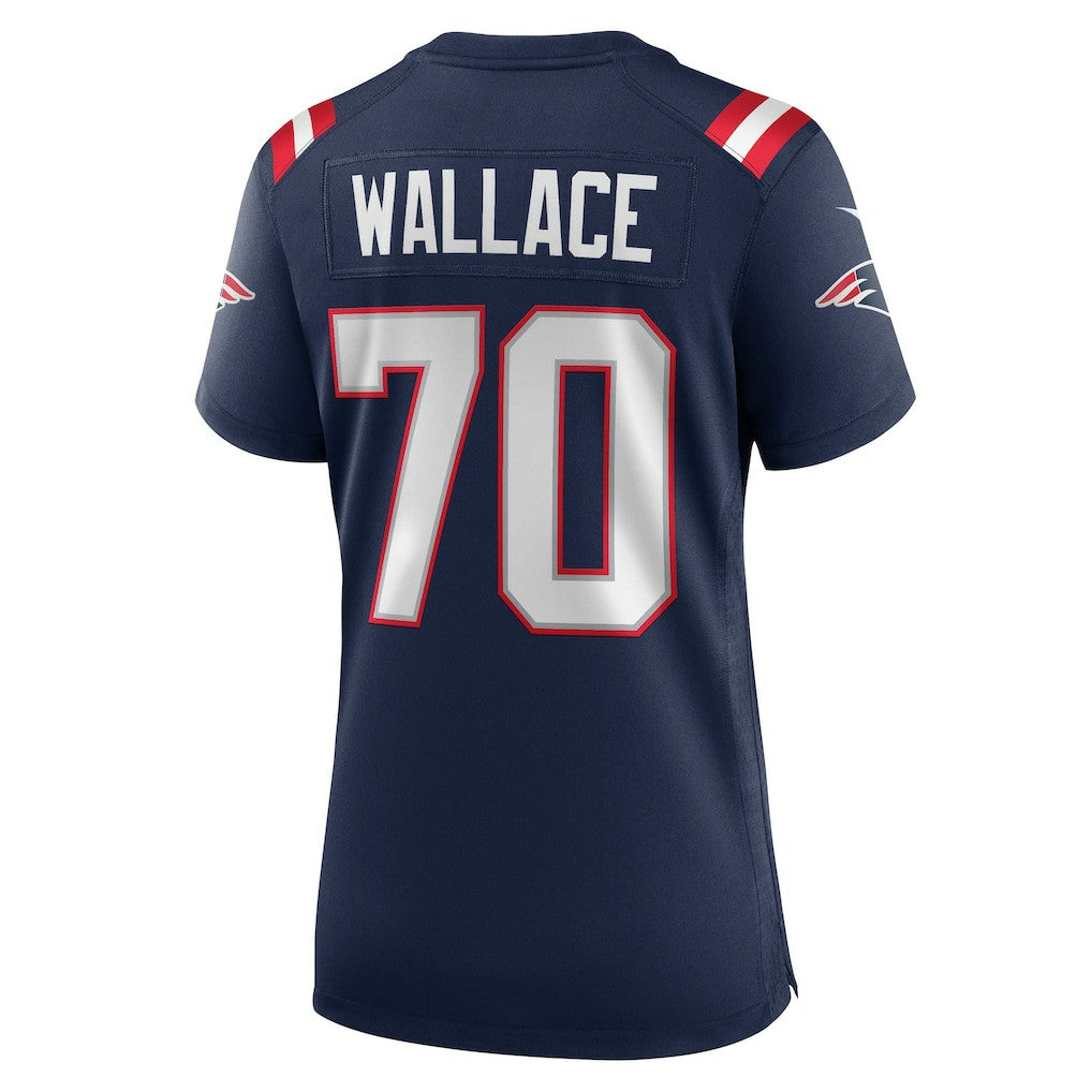 Caedan Wallace New England Patriots Women's Game Jersey - Navy online