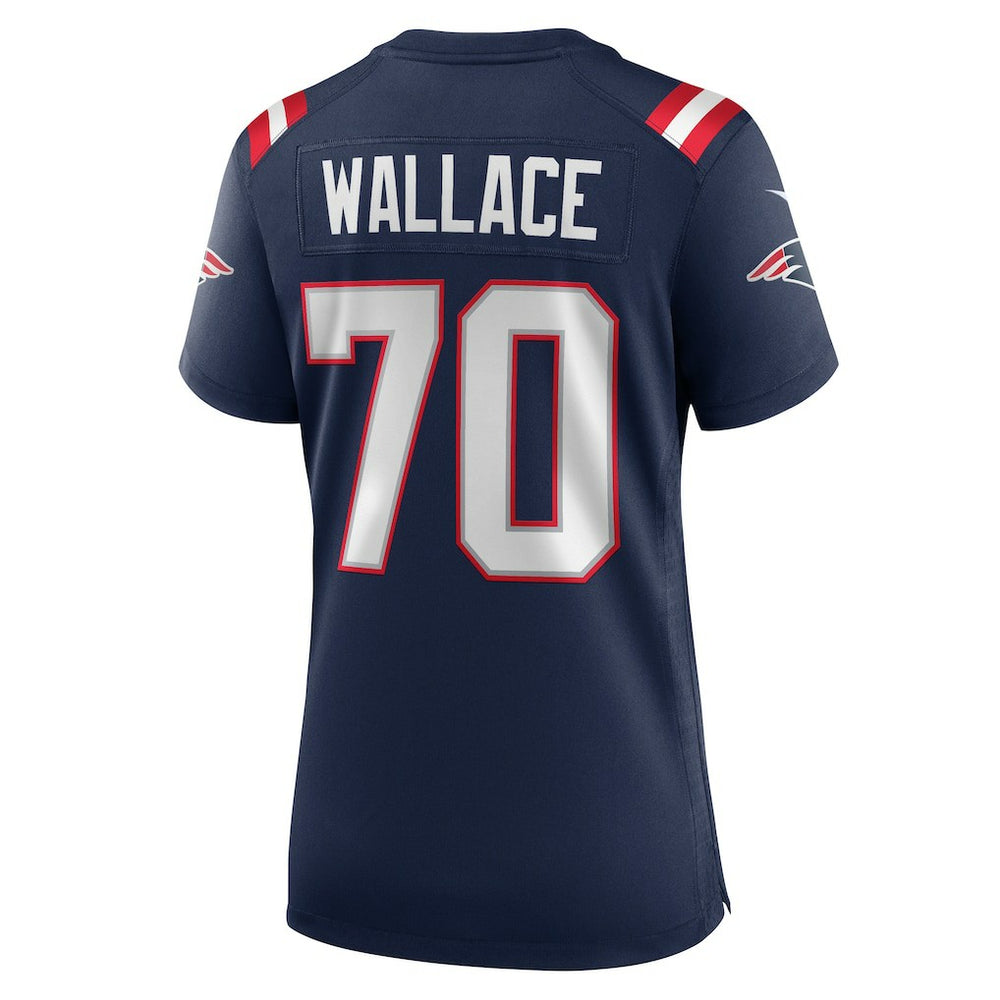 Caedan Wallace New England Patriots Women's Game Jersey - Navy online
