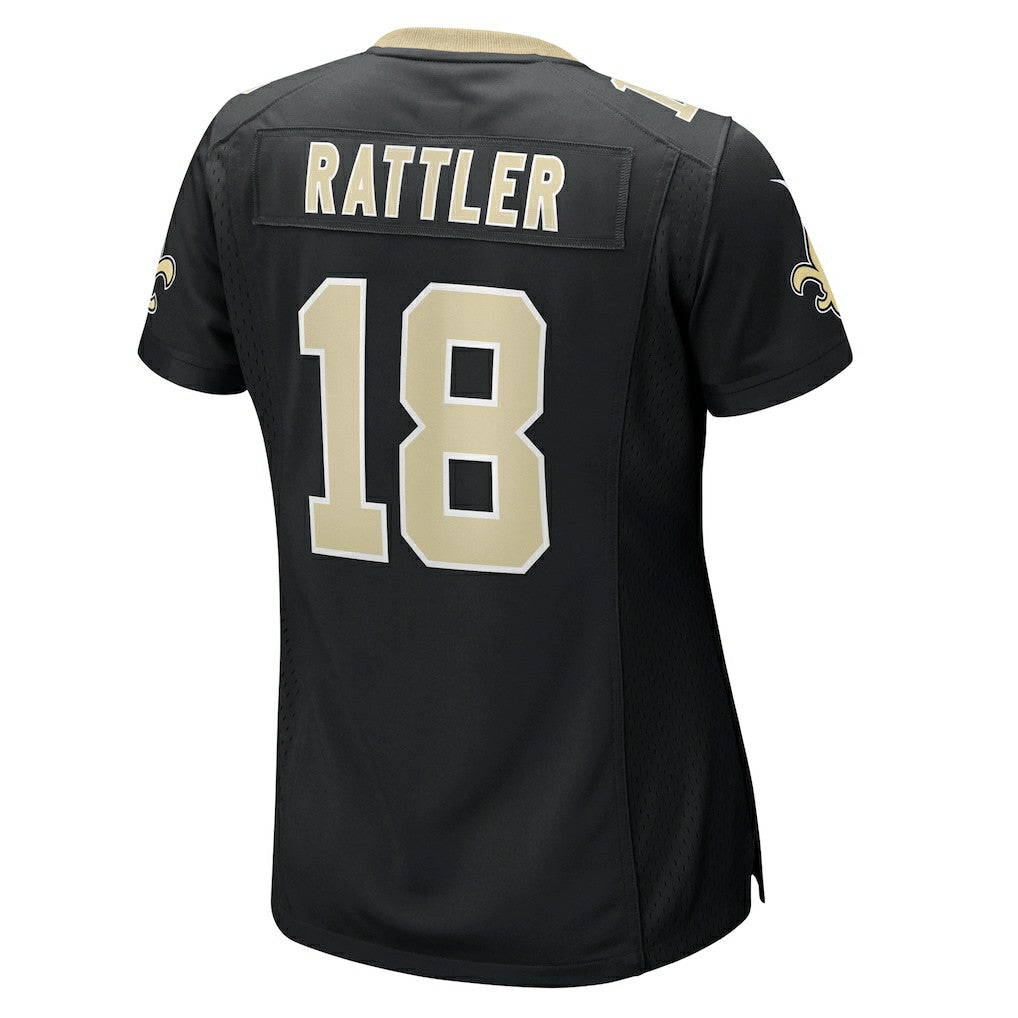 Spencer Rattler New Orleans Saints Women's Game Jersey - Black sale
