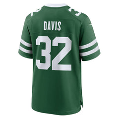 Isaiah Davis New York Jets Team Game Jersey - Legacy Green cheap