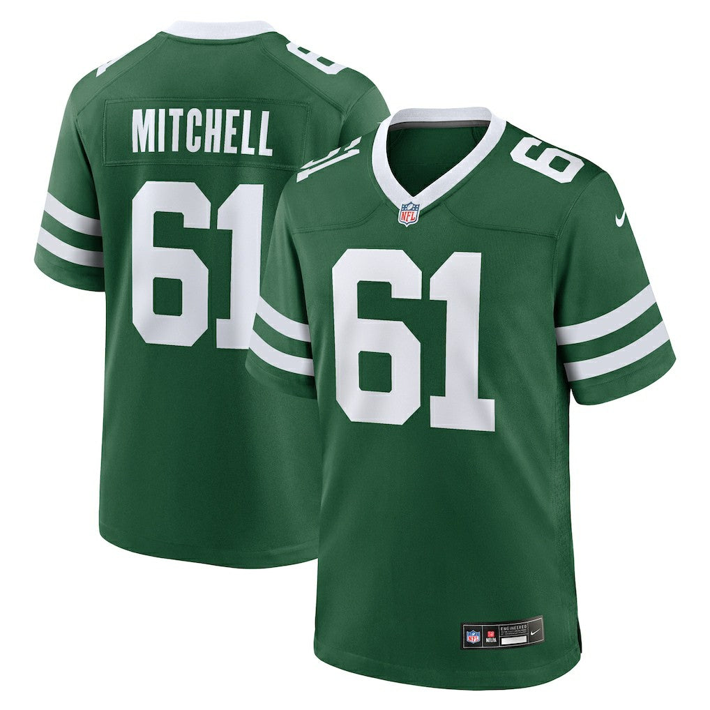 Max Mitchell New York Jets Team Game Jersey - Legacy Green on sale