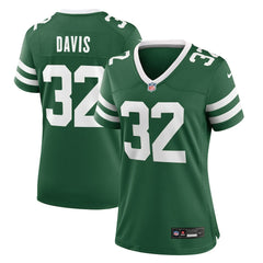 Isaiah Davis New York Jets Women's Game Jersey - Legacy Green outlet