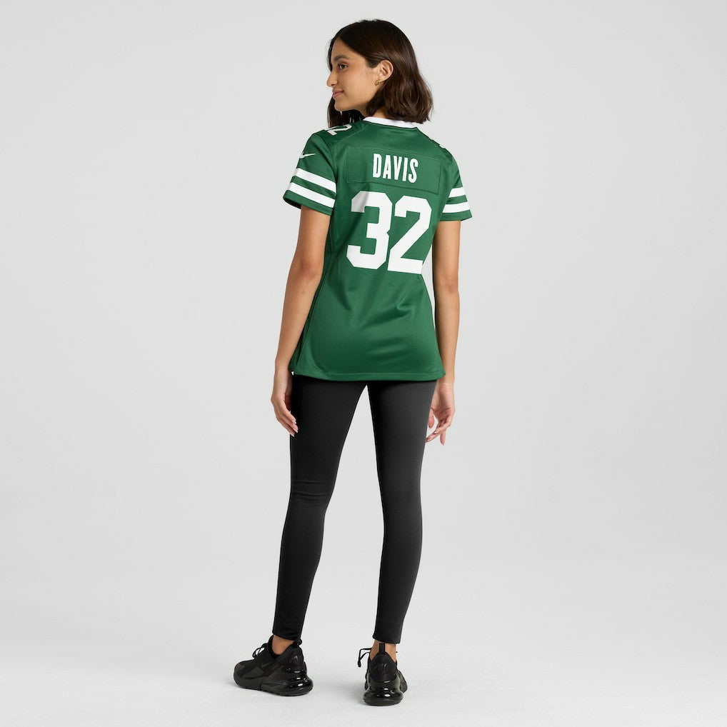 Isaiah Davis New York Jets Women's Game Jersey - Legacy Green outlet