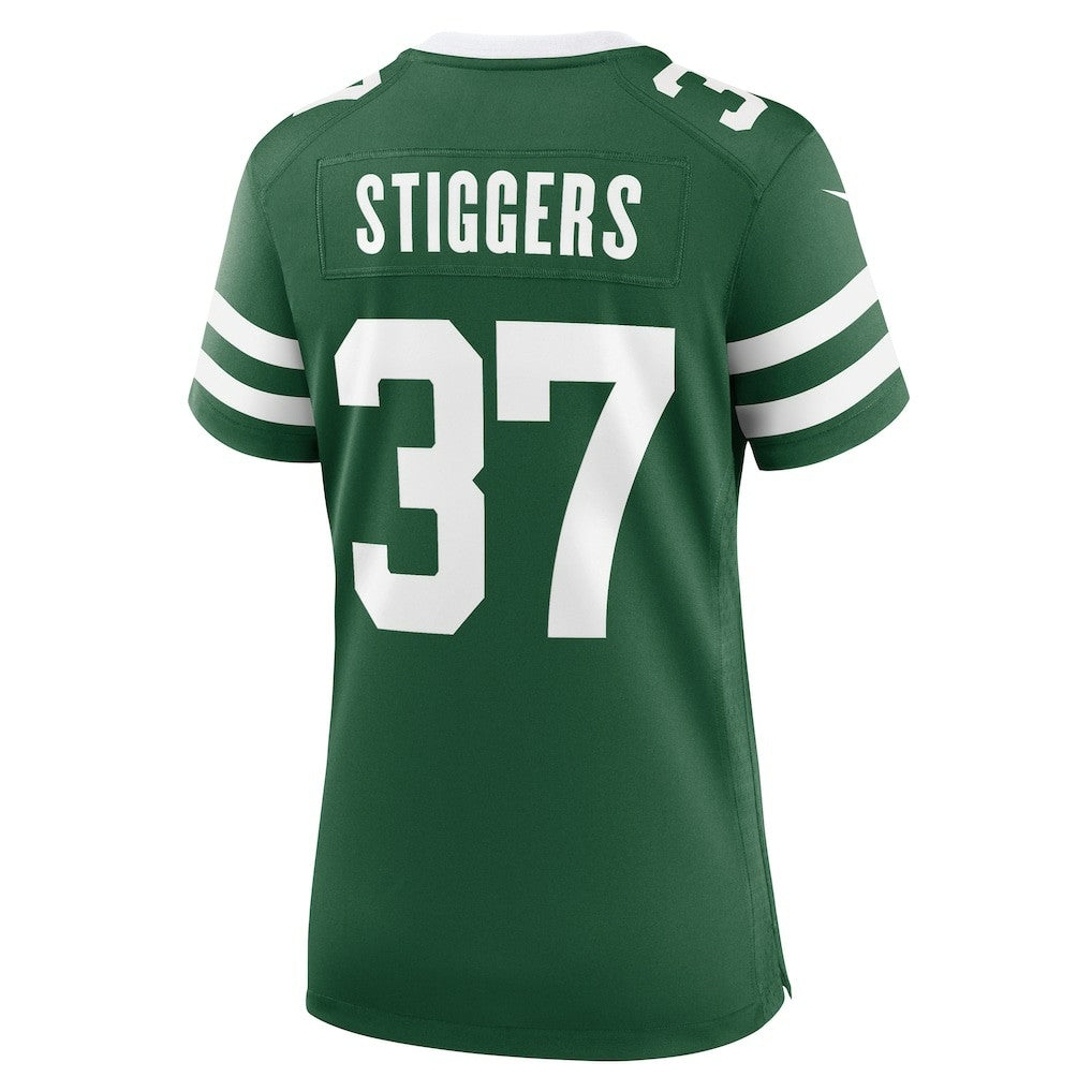 Qwan'tez Stiggers New York Jets Women's Game Jersey - Legacy Green on sale