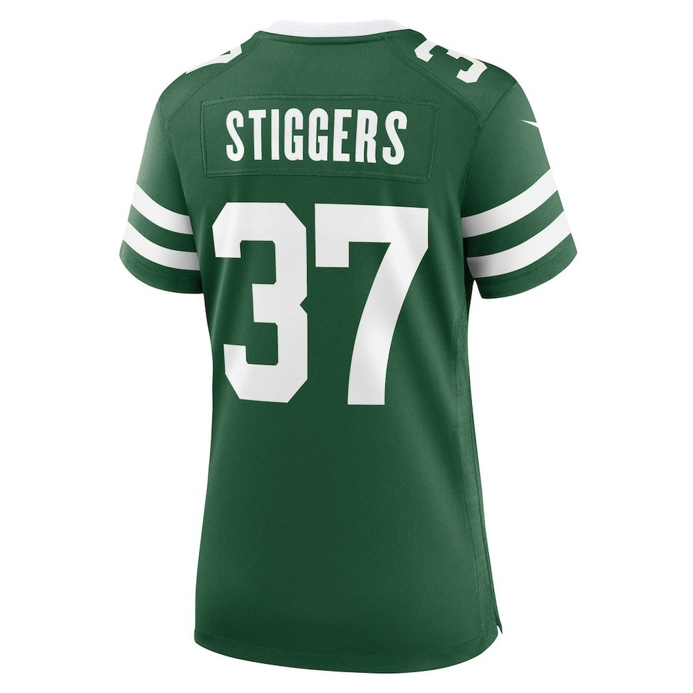Qwan'tez Stiggers New York Jets Women's Game Jersey - Legacy Green on sale