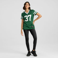 Qwan'tez Stiggers New York Jets Women's Game Jersey - Legacy Green on sale