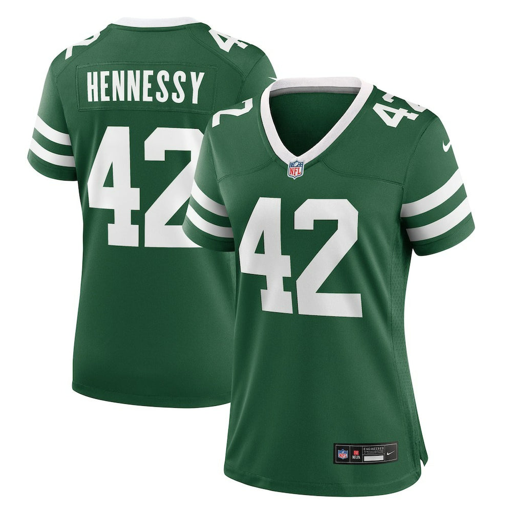 Thomas Hennessy New York Jets Women's Game Jersey - Legacy Green online
