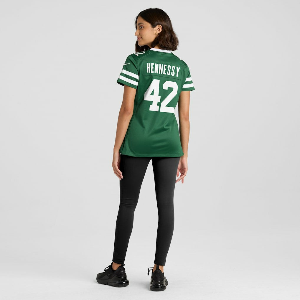 Thomas Hennessy New York Jets Women's Game Jersey - Legacy Green online