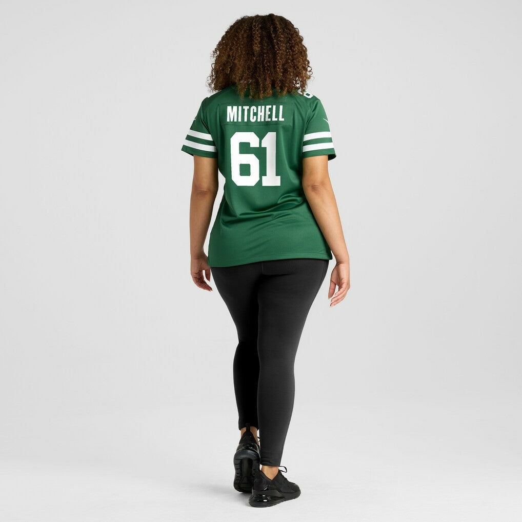 Max Mitchell New York Jets Women's Game Jersey - Legacy Green for sale