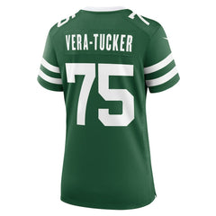 Alijah Vera-Tucker New York Jets Women's Game Jersey - Legacy Green online