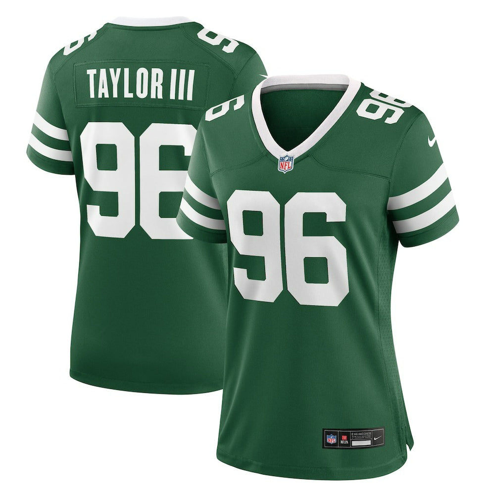 Leonard Taylor III New York Jets Women's Game Jersey - Legacy Green for sale