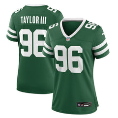 Leonard Taylor III New York Jets Women's Game Jersey - Legacy Green for sale