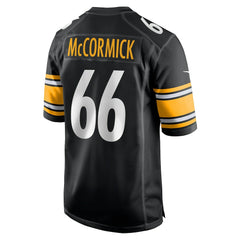 Mason McCormick Pittsburgh Steelers Game Jersey - Black on sale