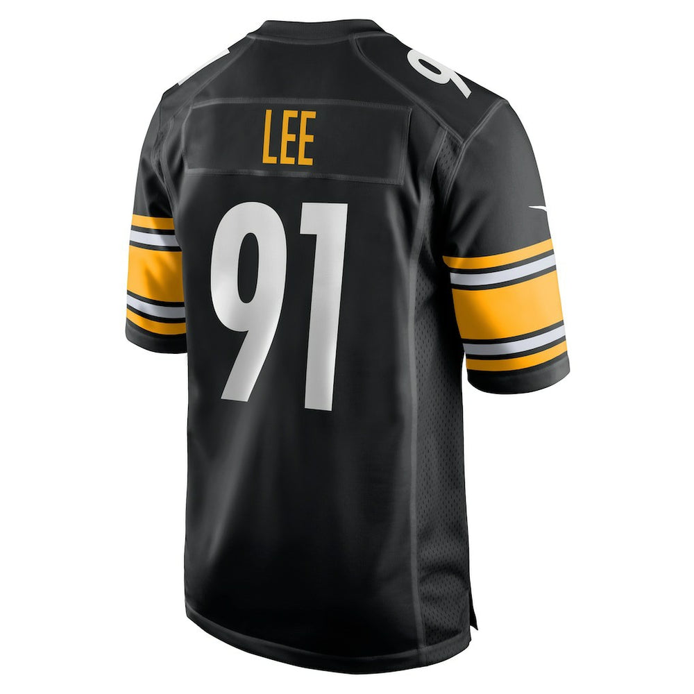 Logan Lee Pittsburgh Steelers Game Jersey - Black cheap
