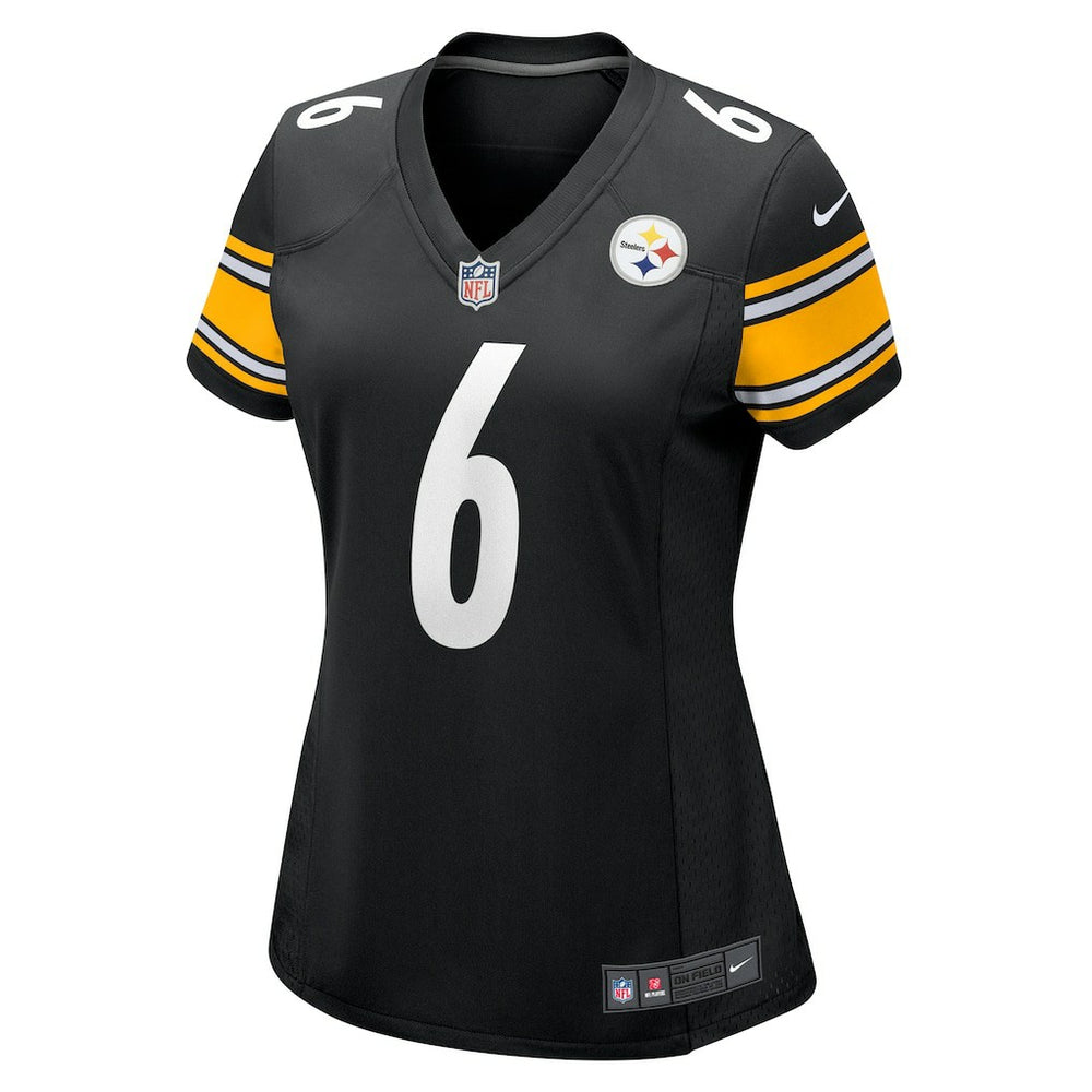 Patrick Queen Pittsburgh Steelers Women's Team Game Jersey - Black for sale