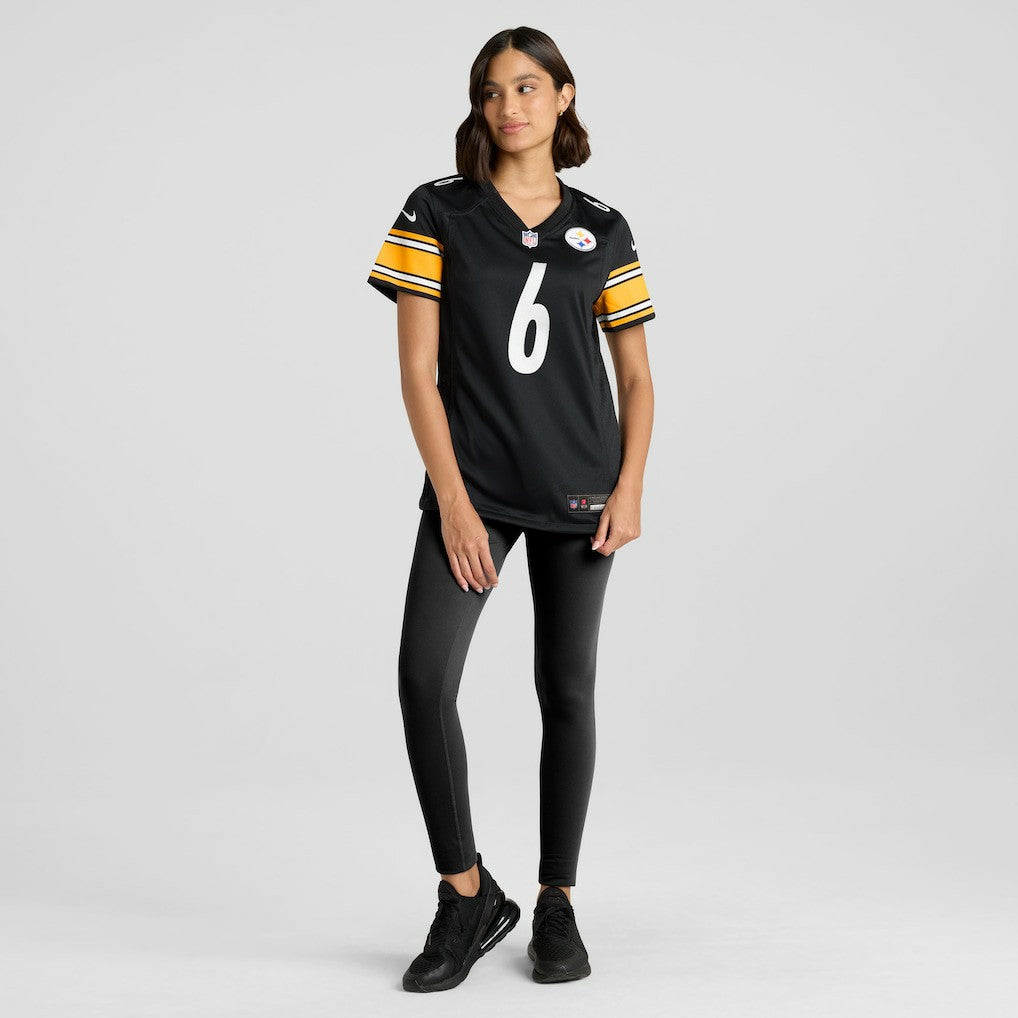 Patrick Queen Pittsburgh Steelers Women's Team Game Jersey - Black for sale