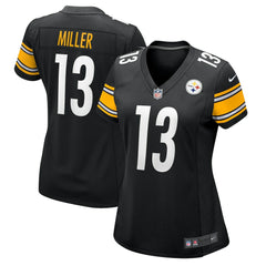 Scotty Miller Pittsburgh Steelers Women's Team Game Jersey - Black on sale