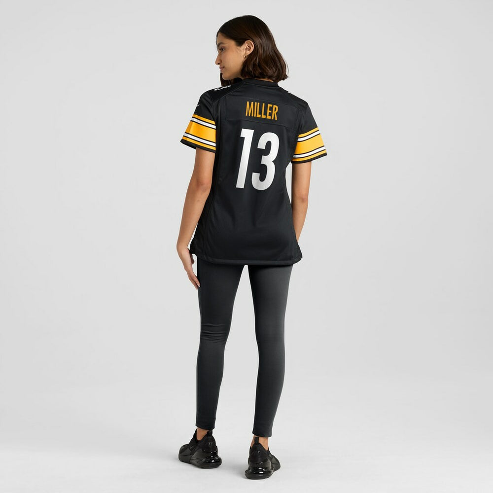 Scotty Miller Pittsburgh Steelers Women's Team Game Jersey - Black on sale