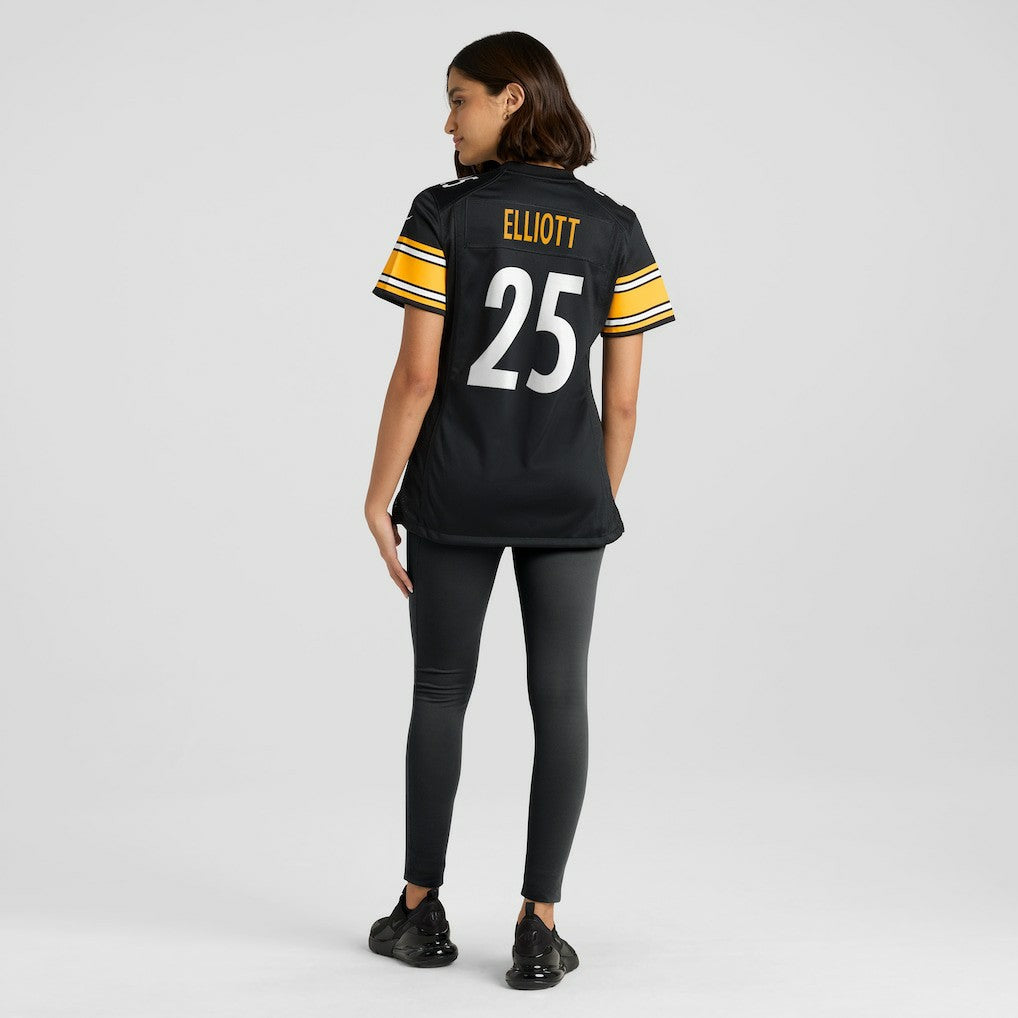 DeShon Elliott Pittsburgh Steelers Women's Team Game Jersey - Black cheap