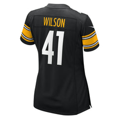 Payton Wilson Pittsburgh Steelers Women's Team Game Jersey - Black for sale