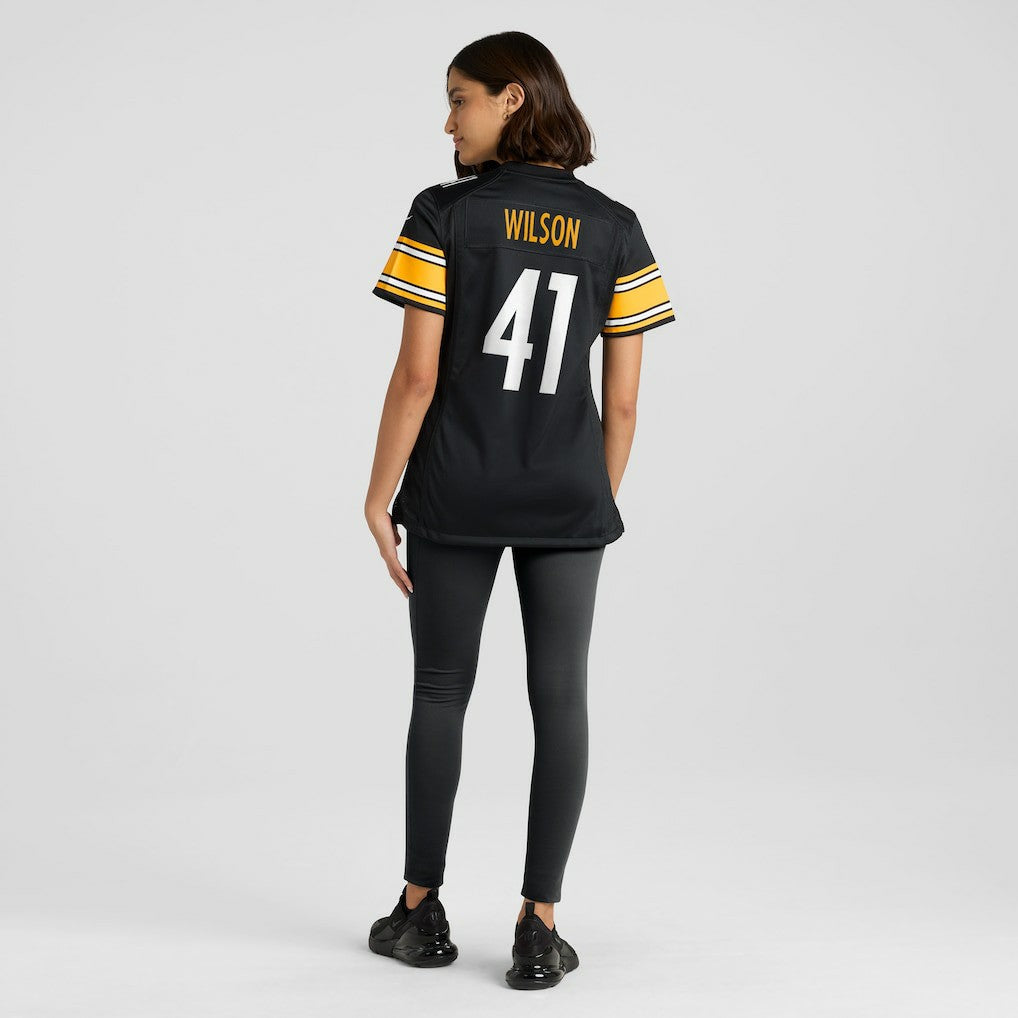 Payton Wilson Pittsburgh Steelers Women's Team Game Jersey - Black for sale
