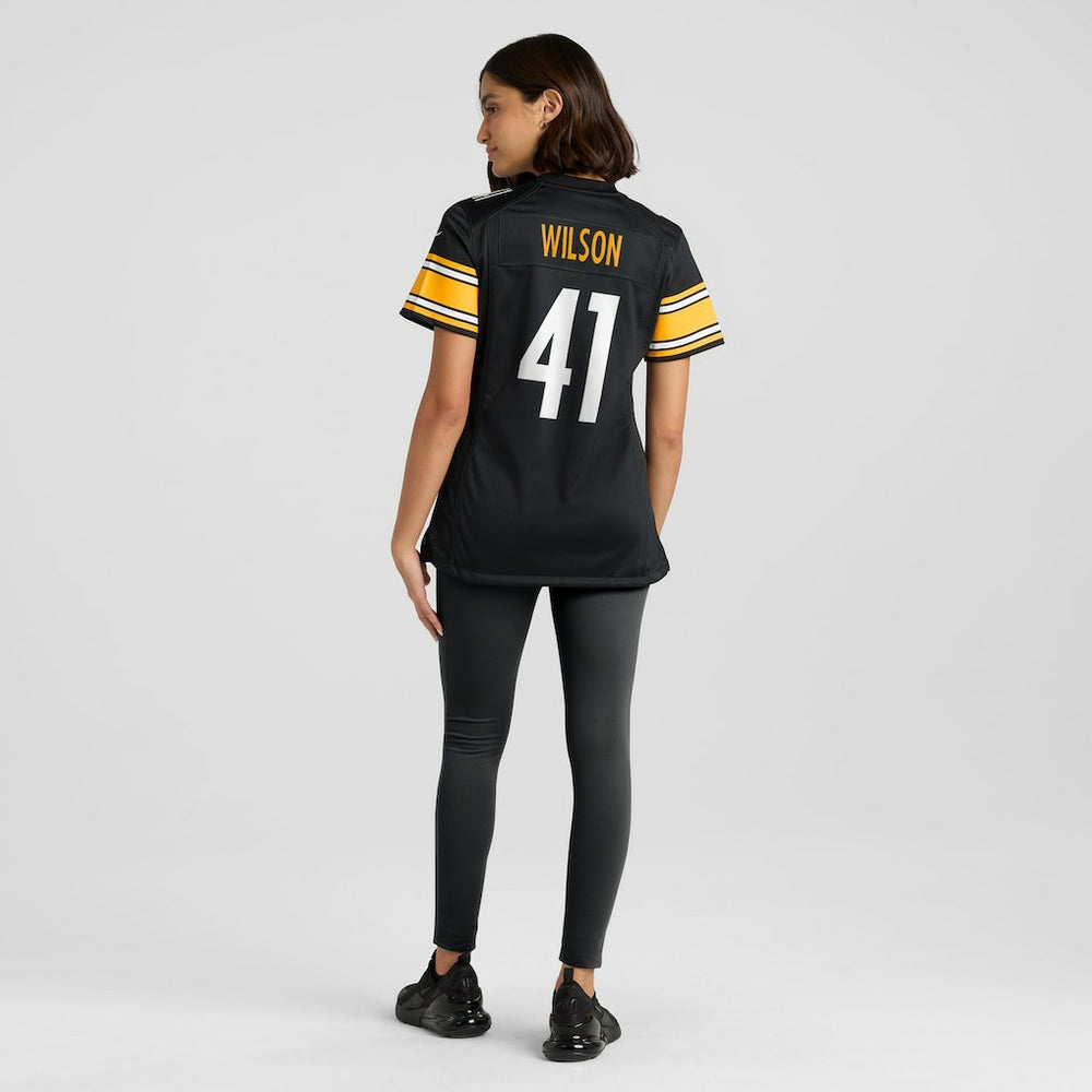 Payton Wilson Pittsburgh Steelers Women's Team Game Jersey - Black for sale