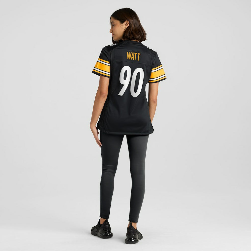 T.J. Watt Pittsburgh Steelers Women's Team Game Jersey - Black on sale