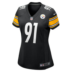 Logan Lee Pittsburgh Steelers Women's Team Game Jersey - Black online