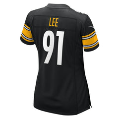 Logan Lee Pittsburgh Steelers Women's Team Game Jersey - Black online