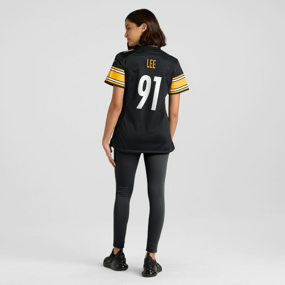 Logan Lee Pittsburgh Steelers Women's Team Game Jersey - Black online