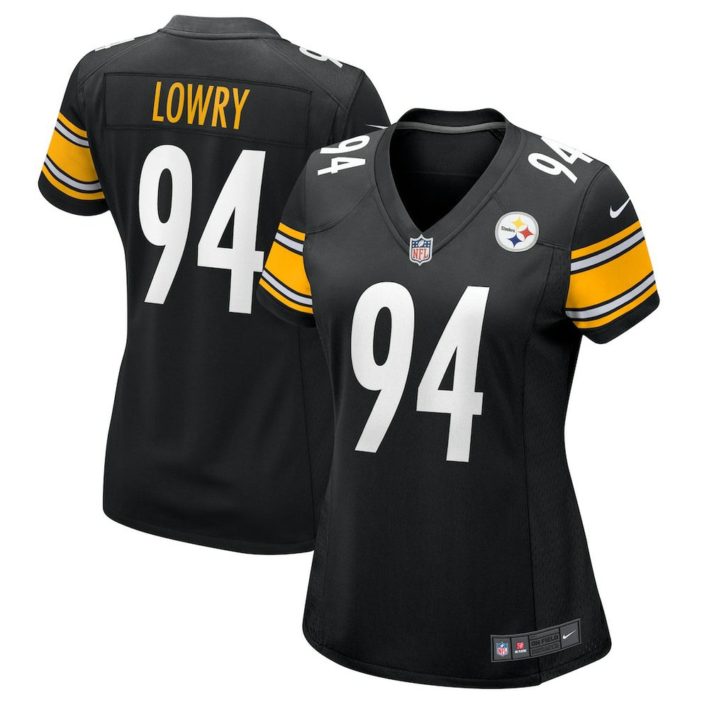 Dean Lowry Pittsburgh Steelers Women's Team Game Jersey - Black on sale