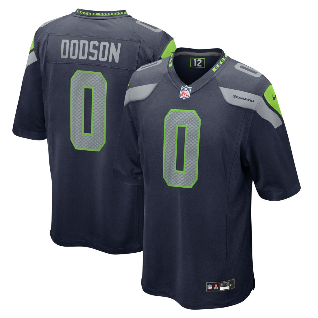 Tyrel Dodson Seattle Seahawks Game Jersey - College Navy outlet