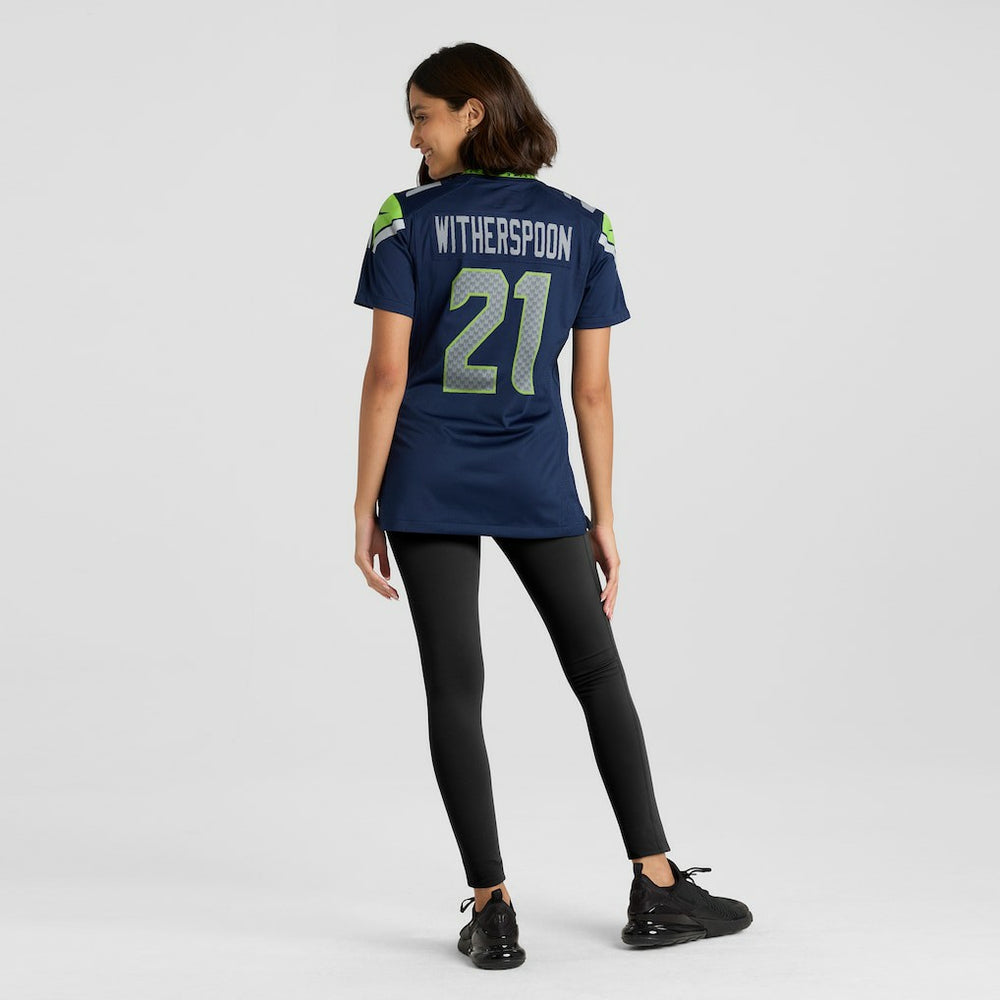 Devon Witherspoon Seattle Seahawks Women's Team Game Jersey - College Navy on sale