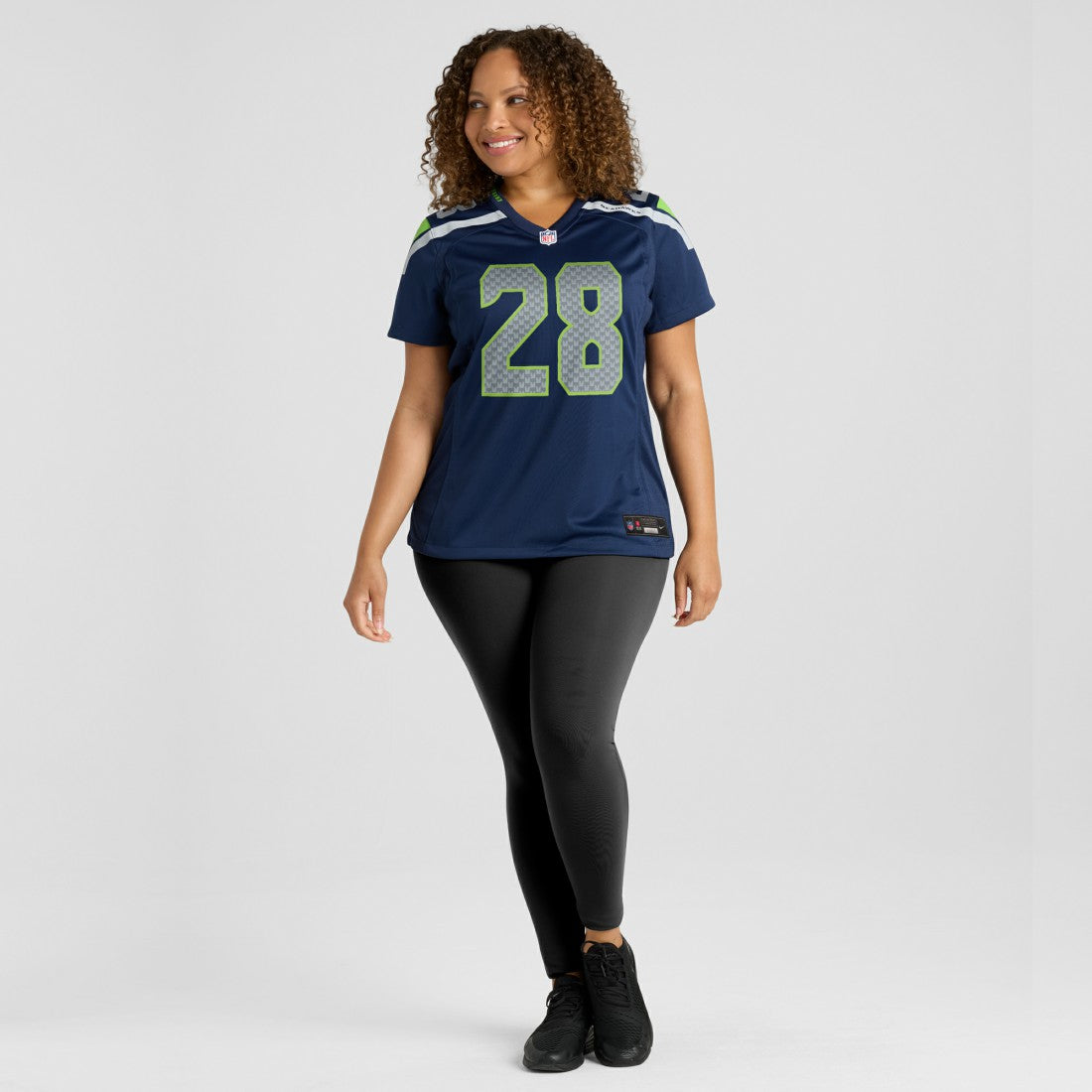 Nehemiah Pritchett Seattle Seahawks Women's Team Game Jersey - College Navy on sale