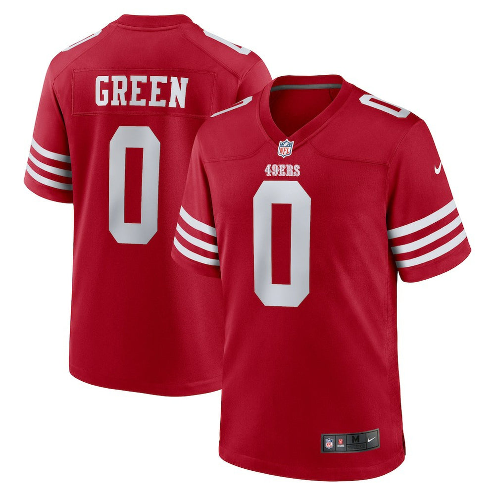 Renardo Green San Francisco 49ers Game Jersey - Scarlet cheap