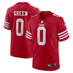 Renardo Green San Francisco 49ers Game Jersey - Scarlet cheap