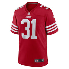 Isaac Guerendo San Francisco 49ers Game Jersey - Scarlet outlet
