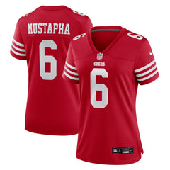 Malik Mustapha San Francisco 49ers Women's Team Game Jersey - Scarlet discount