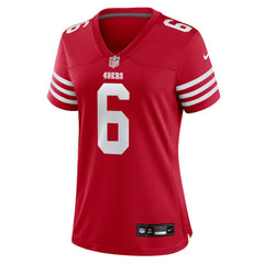 Malik Mustapha San Francisco 49ers Women's Team Game Jersey - Scarlet discount