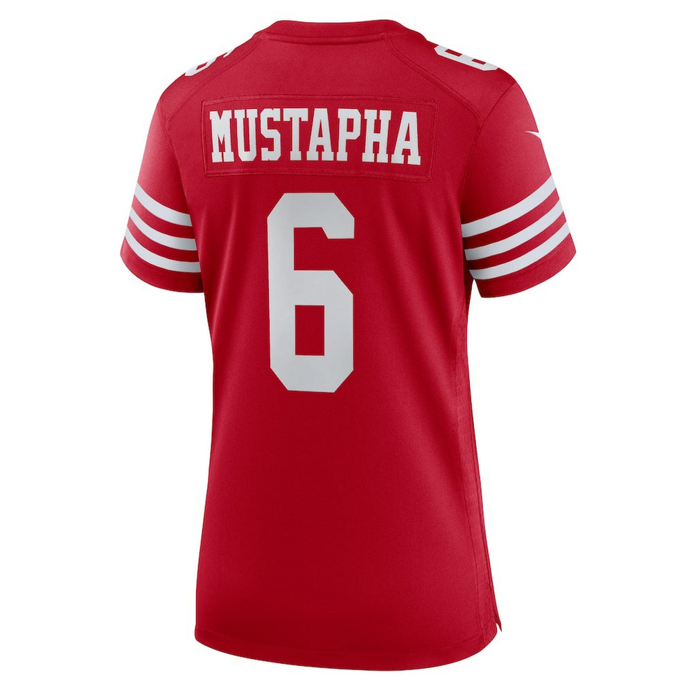 Malik Mustapha San Francisco 49ers Women's Team Game Jersey - Scarlet discount