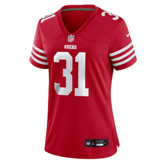 Isaac Guerendo San Francisco 49ers Women's Team Game Jersey - Scarlet online