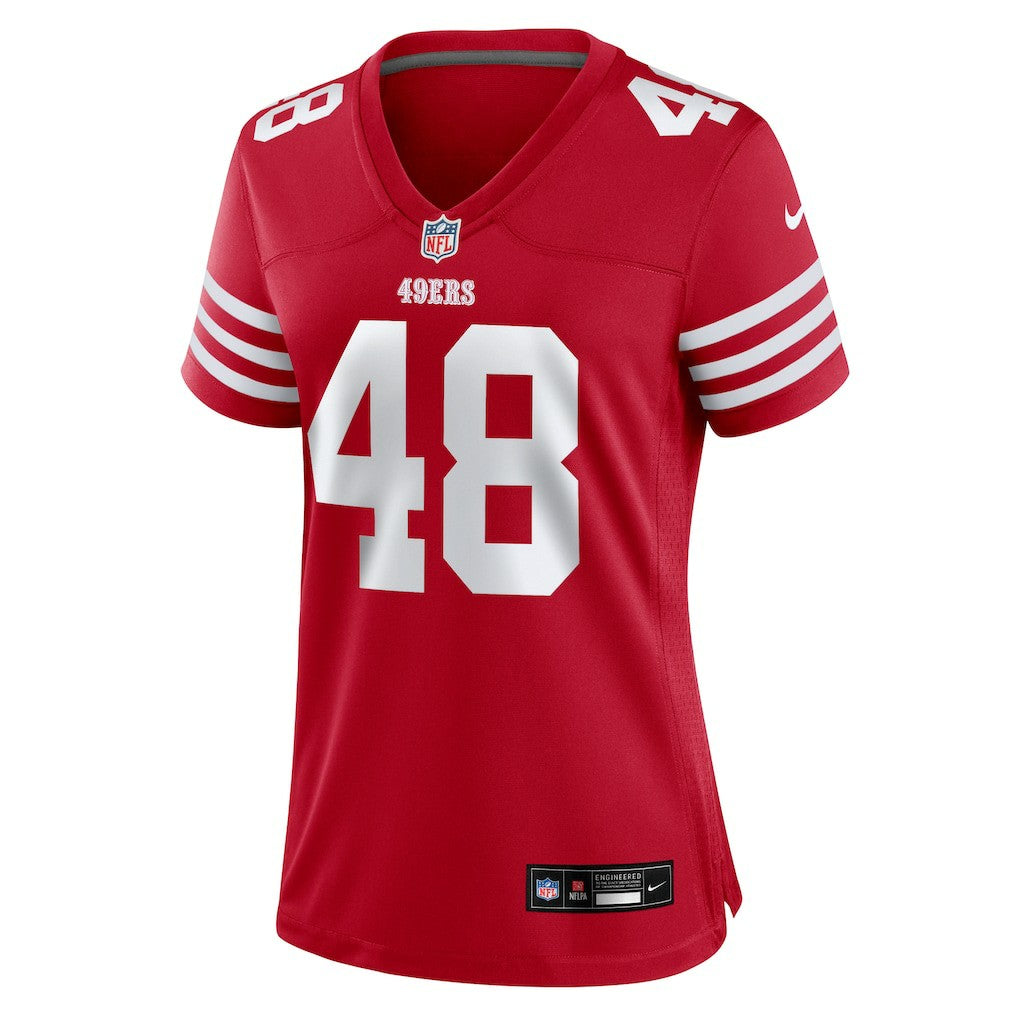 Tatum Bethune San Francisco 49ers Women's Team Game Jersey - Scarlet discount