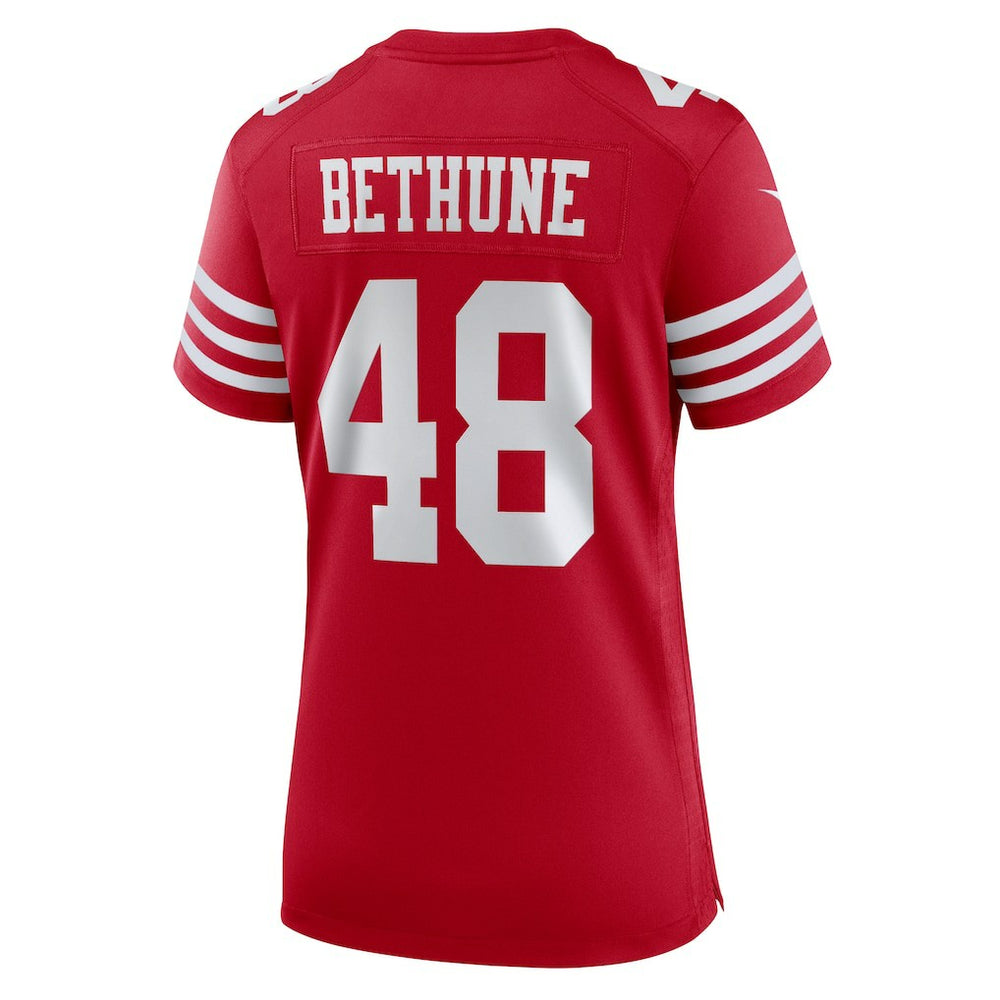 Tatum Bethune San Francisco 49ers Women's Team Game Jersey - Scarlet discount