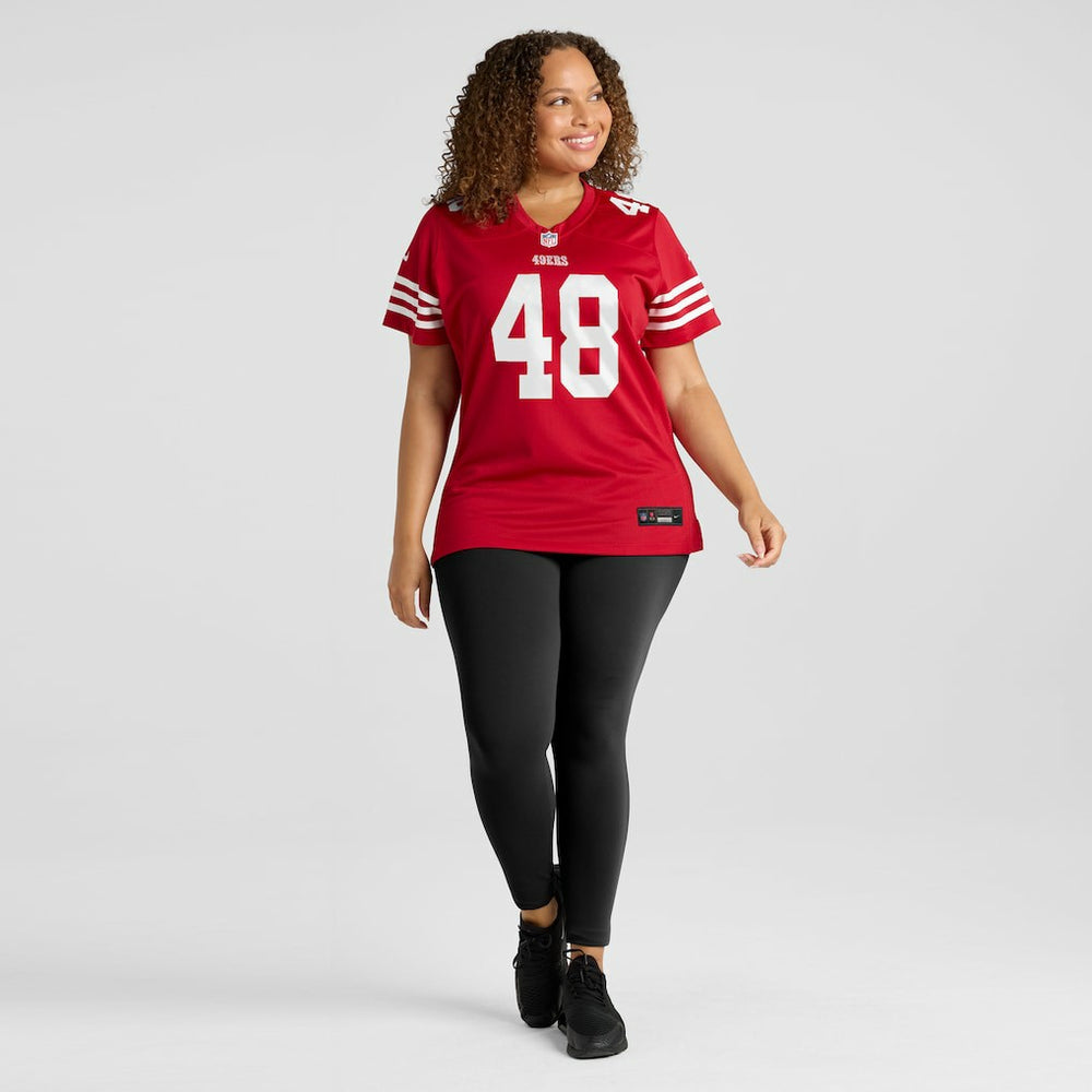 Tatum Bethune San Francisco 49ers Women's Team Game Jersey - Scarlet discount